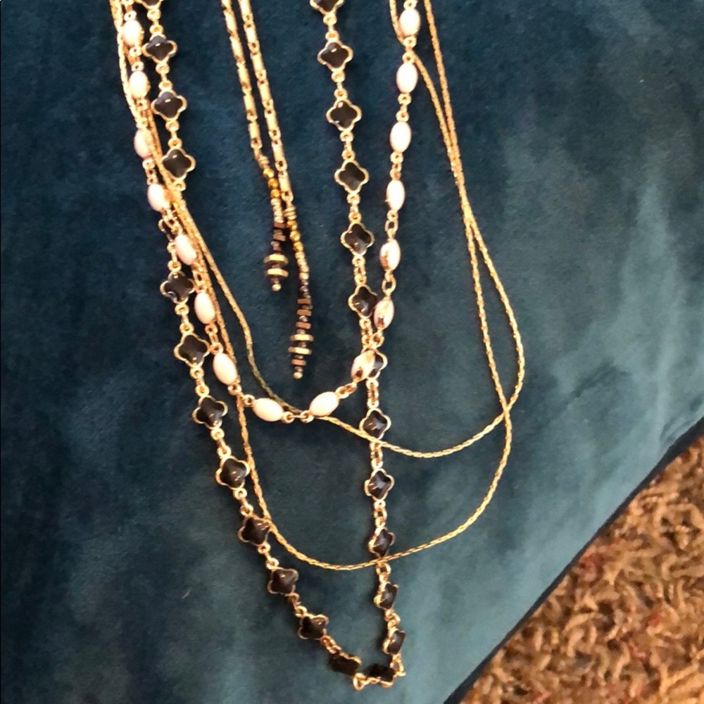 Stella & Dot Aven Layering Necklace 4 in 1